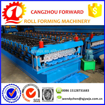 Popular Botou Double Layer Sheet Roll Forming Machine